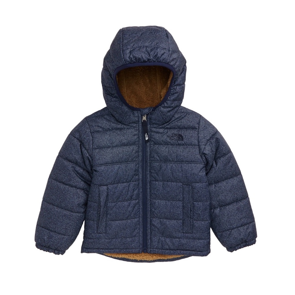 The North Face Chimborazo Reversible Jacket | MONTAGUE BLUE DENIM | Size 2T
